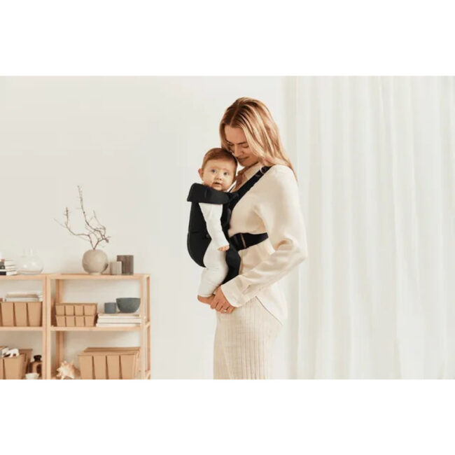 TRC-BJ021156-03 BABYBJORN Baby Carrier Mini Black in UAE - view 4