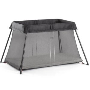 BABYBJORN Travel Cot Light Black