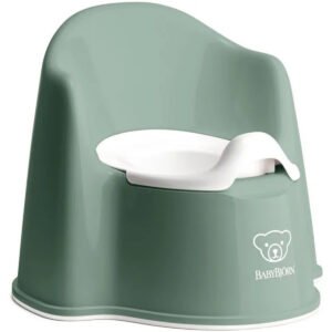 BABYBJORN Potty Chair Deep GreenWhite