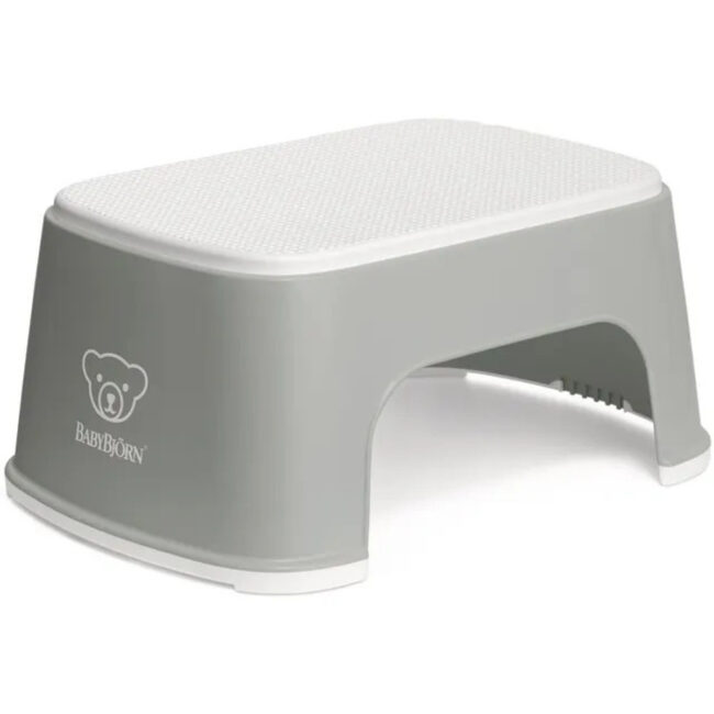TRC-BJ061225-01 BABYBJORN Step Stool GreyWhite in UAE