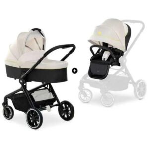 Hauck Carrycot amp Pushchair with Reclining Function BeigeNeon