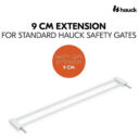 Hauck Child Safety Gate Extension Only White 9 cm in UAE - view 2
