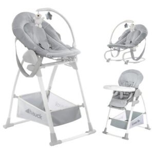 Hauck Sit N Relax 3in1 High Chair Stretch Grey