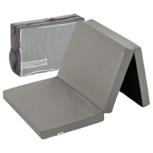 Hauck Sleeper Travel Cot Mattress Grey