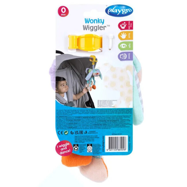 Playgro Wonky Wiggler ClipOn Plush Toy in UAE - view 3