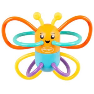 Playgro Click Clack Butterfly Teether Toy