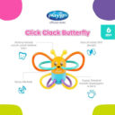 Playgro Click Clack Butterfly Teether Toy in UAE - view 2
