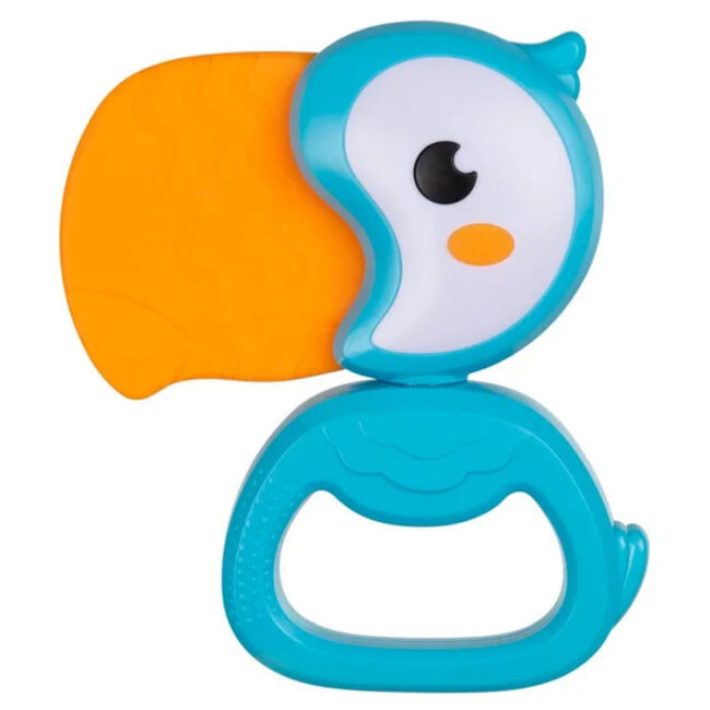TRC-PG6389062-01 Playgro Click Clack Toucan Teether Rattle Toy in UAE