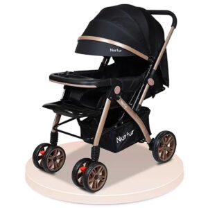Nurtur Wilder Travel Stroller Black