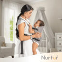 Nurtur Dove Deluxe Infant Baby Carrier Grey in UAE - view 5