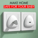 Nurtur Sockets Cover Pack Of 6 White in UAE - view 2
