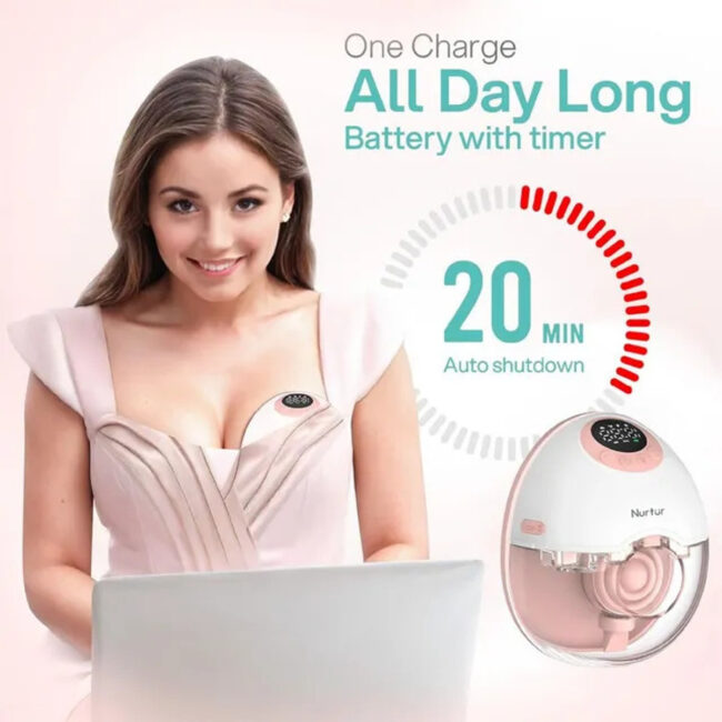 Nurtur Cozi Single Electric Wearable Breast Pump 150 ml in UAE - view 4