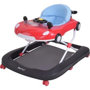 Nurtur 4In1 Baby Multi Walker With Music Function Red