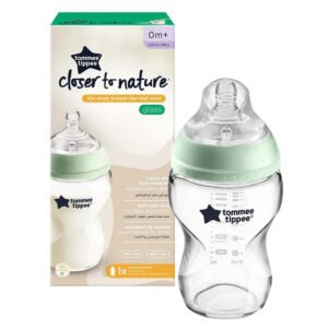 Tommee Tippee Glass Bottle SelfSterilizing 250ml
