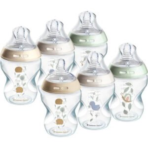Tommee Tippee Bottles Pond Sterilizing Pack of 6 260ml