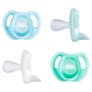 Tommee Tippee Ultra Silicone Soother 06M Boy Pack of 4
