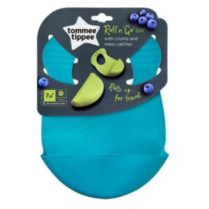 Tommee Tippee Explora Roll and Go Bib Teal