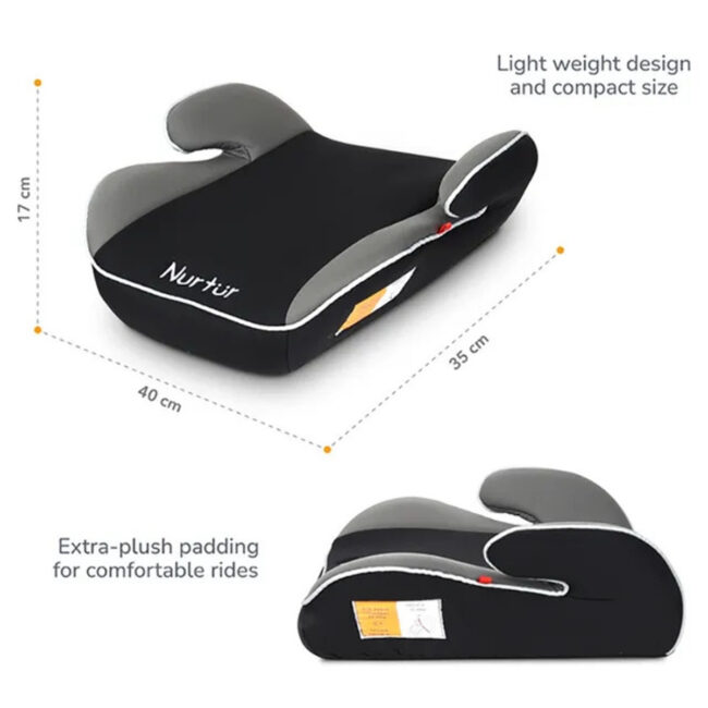 Nurtur Nova Booster Seat Grey in UAE - view 4