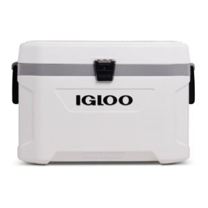 IGLOOLatitude Marine Ultra 54 Cooler Box White Moonscape Gray
