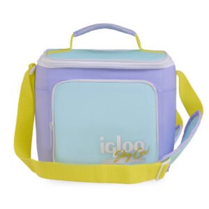 IGLOO Retro Square Lunch Bag Lilac