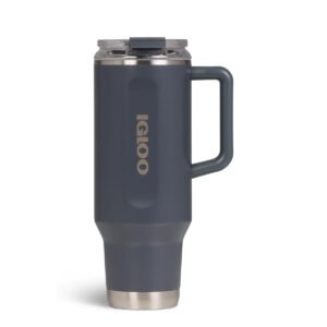 IGLOO 40 OZ Stainless Steel Travel Mug Carbonite