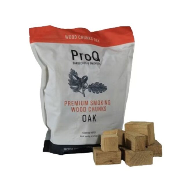 ProQ Smoking Wood Chunks Oak Bag 1kg in UAE