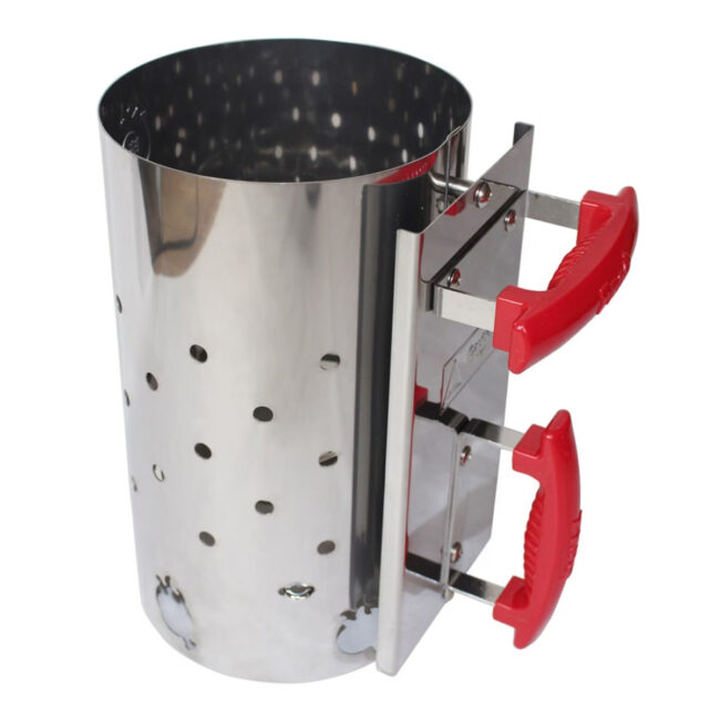 303420_1 ProQ Charcoal Chimney Starter Stainless Steel in UAE