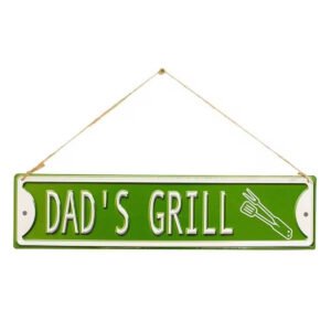 La Hacienda Dads Grill wall sign