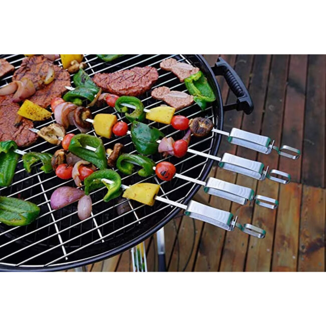 BO22031_4 SABORR Saborr Stainless Steel Barbeque Skewers in UAE - view 4