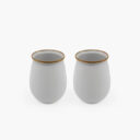 BareBones Enamel Tumbler Eggshell set of 2 DISCONTINUED in UAE