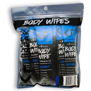 Klean Freak Body Wipes Dozen Pack Coconut