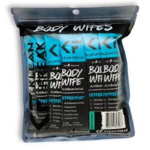 Klean Freak Body Wipes Dozen Pack Peppermint