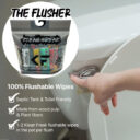 Klean Freak The Flusher wipes 20 Pack Georgia Peach in UAE - view 5