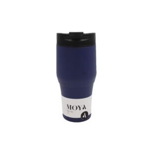 Moya High Tide 380ml Travel Coffee Mug BlackNavy