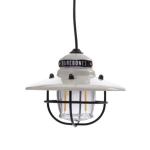 Barebones Edison Pendant Light Vintage White