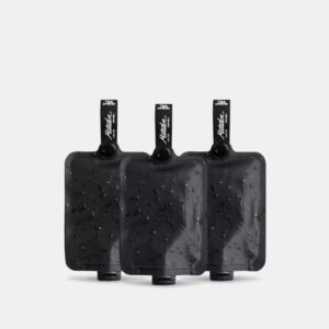 Matador LatPak Toiletry Bottle 3Pack Multi 2 Charcoal Garnet Arctic White