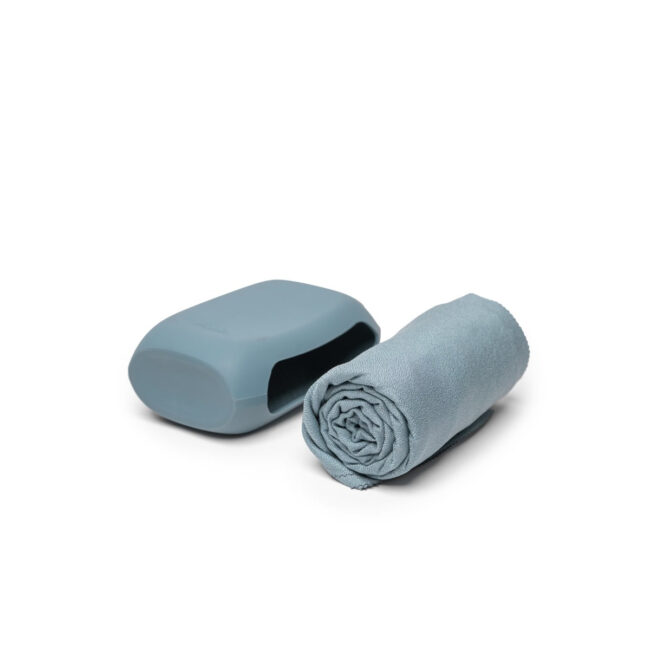 Matador NanoDry Packable Shower Towel Large Slate Blue in UAE - view 4