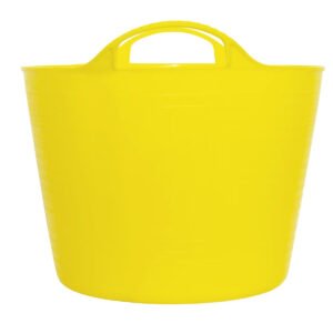 Red Gorilla Gorilla Tubs Recycled Black Tubs 14L Yellow