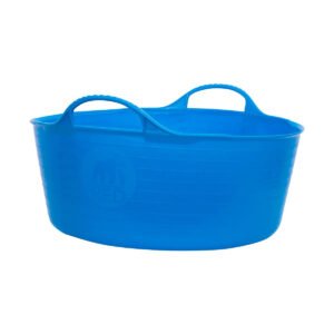 Red Gorilla Gorilla Tubs Recycled Black Tubs Small Shallow 15L Blue