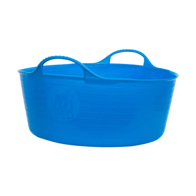 Red Gorilla Gorilla Tubs Recycled Black Tubs Small Shallow 15L Blue in UAE - view 5