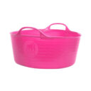 Red Gorilla Tubs Recycled Black Tubs Small Shallow 15L Pink in UAE