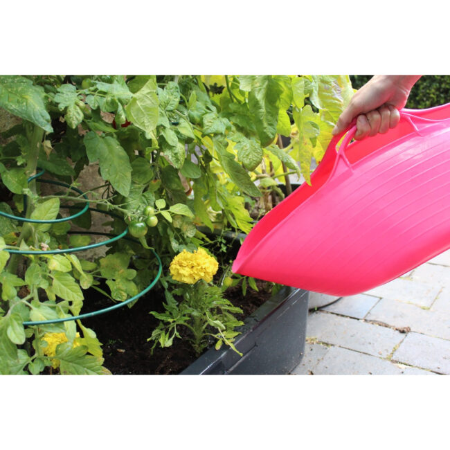 Red Gorilla Tubs Recycled Black Tubs Small Shallow 15L Pink in UAE - view 3