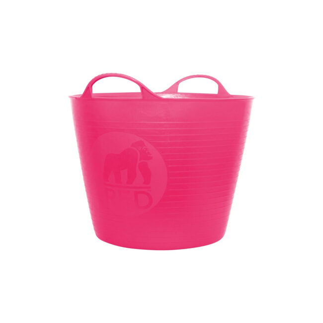 SP26PK_4 Red Gorilla Tubs Recycled Black Tubs Medium 26L Pink in UAE - view 4