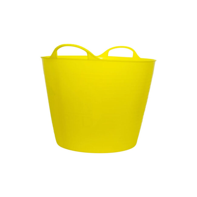 SP26Y_1 Red Gorilla Tubs Recycled Black Tubs Medium 26L Yellow in UAE