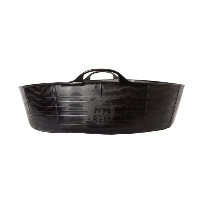Red Gorilla Tubs Recycled Black Tubs Large Shallow 35L Black in UAE - view 4