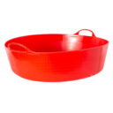 Red Gorilla Tubs Recycled Black Tubs Large Shallow 35L Red in UAE - view 4