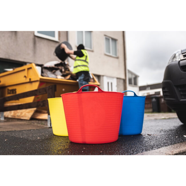 SP42BL_5 Red Gorilla Tubs Recycled Black Tubs Large 38L Blue in UAE - view 5