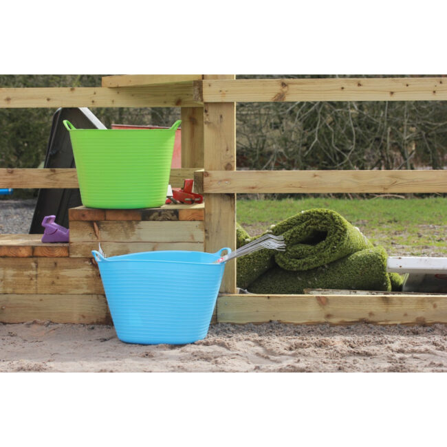SP42SK.BL_3 Red Gorilla Tubs Recycled Black Tubs Large 38L Sky Blue in UAE - view 3