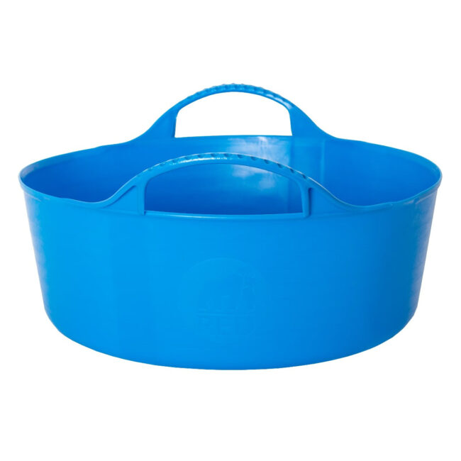 SP5BL_1 Red Gorilla Gorilla Tubs Recycled Black Tubs Mini Shallow 5L Blue in UAE - view 2