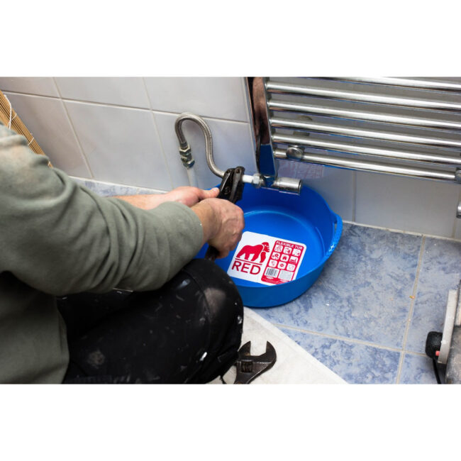SP5BL_3 Red Gorilla Gorilla Tubs Recycled Black Tubs Mini Shallow 5L Blue in UAE - view 3